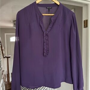 Chic Purple Blouse by